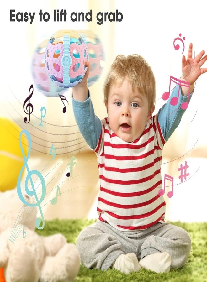 Slipps Baby Rattle Ball, Teething Sensory Montessori Toy, Travel Toys for Infants Toddlers Boys Girls Baby Gifts for 6 7 8 9 10 11 12 Month 1 2 Years Old - Image 4
